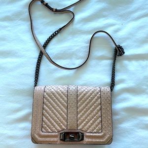 Rebecca Minkoff crossbody - beige / nude